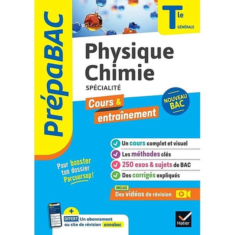 Prépabac cours & entraînement : physique-chimie, spécialité ; terminale générale