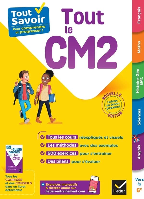 Tout le CM2 : Avec le Guide parents détachable