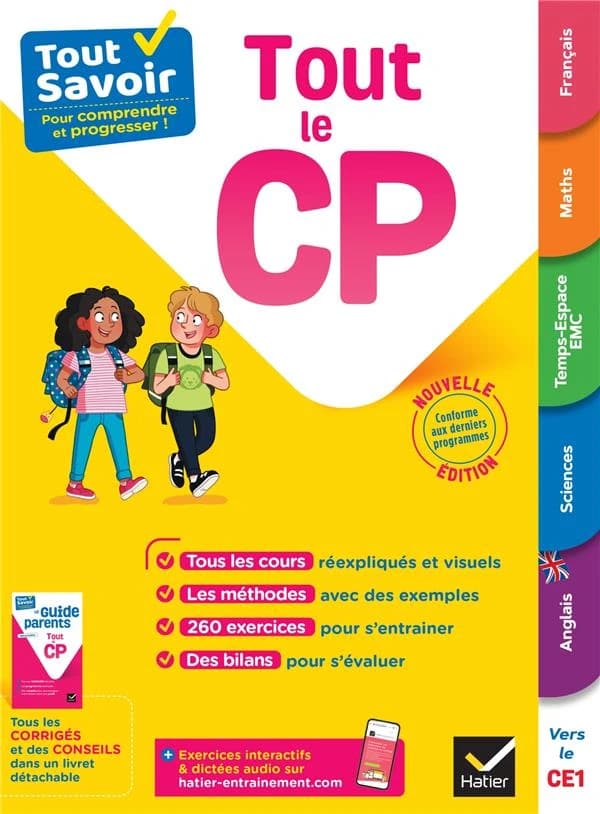 Tout savoir : tout le CP