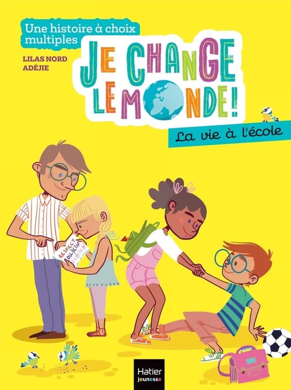 La vie à l'école : une histoire à choix multiples