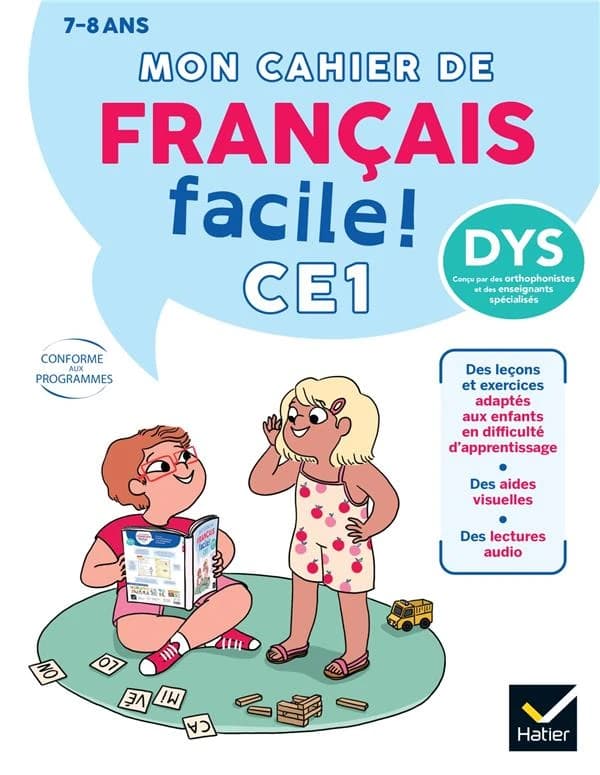 Mon cahier de Français facile ! CE1