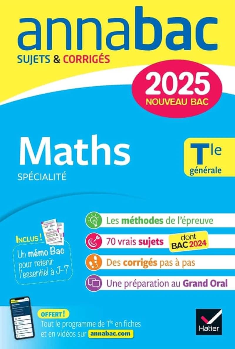 Maths spécialité, Tle générale