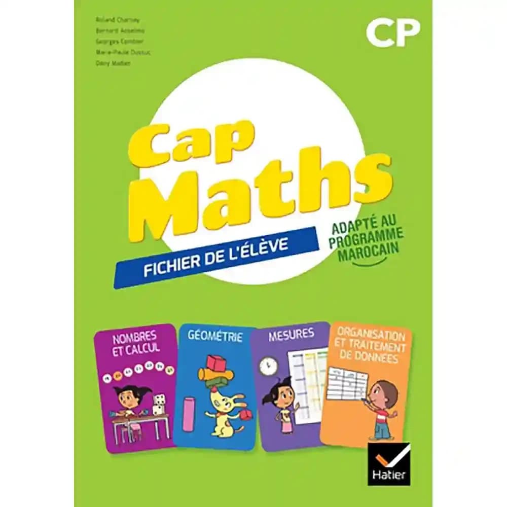 CAP MATHS CP FICHIER DE L’ELEVE MAROC