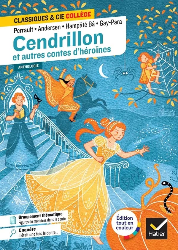 Cendrillon et autres contes d'héroïnes : anthologie