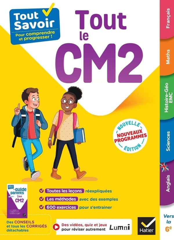 Tout savoir : Tout le CM2