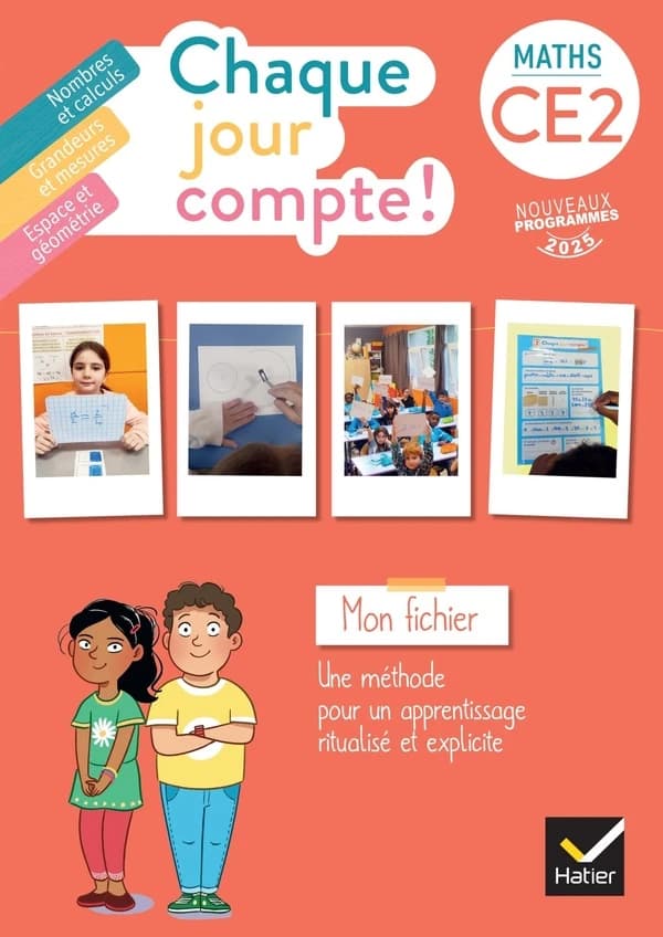 Maths CE2 Chaque jour compte ! : Mon fichier