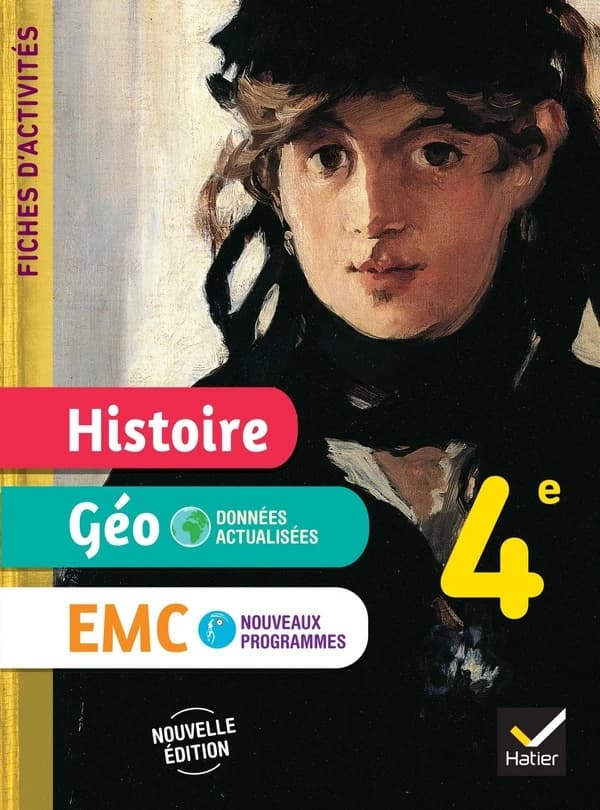 Histoire-Géographie-EMC : 4e ; Fiches d'activités (édition 2025)