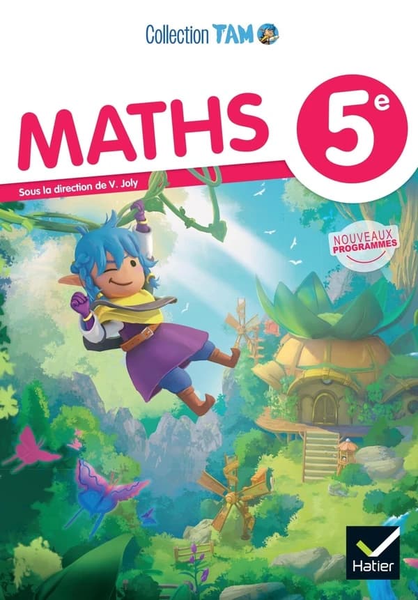 TAM : Maths ; 5e ; Livre élève (édition 2026)