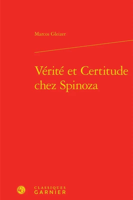 Vérité et certitude chez Spinoza