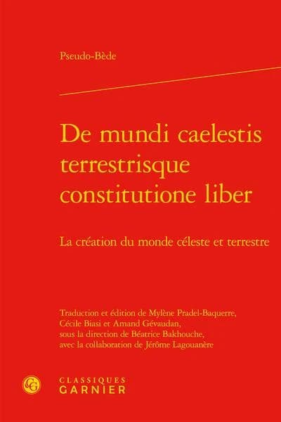 De mundi caelestis terrestrisque constitutione liber