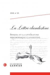 Spinoza et la littérature philosophique clandestine