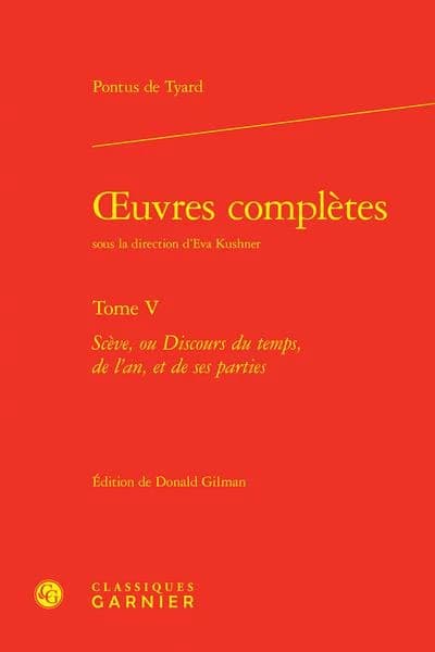Scève, ou Discours du temps, de l'an, et de ses parties