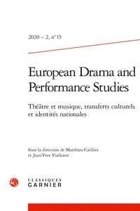 Théâtre et musique, transferts culturels et identités nationales