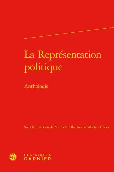 La représentation politique : anthologie