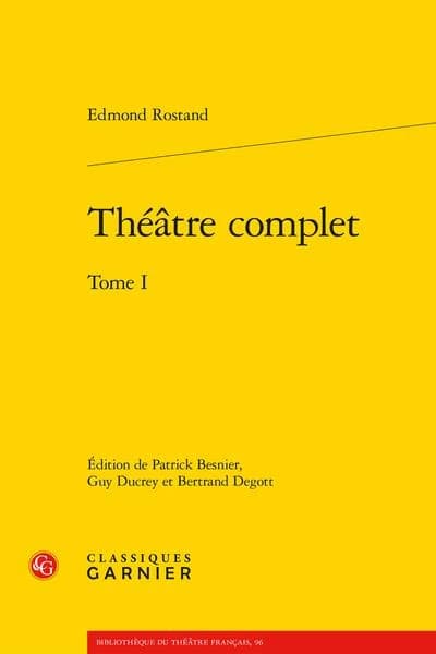 Théâtre complet. Tome I