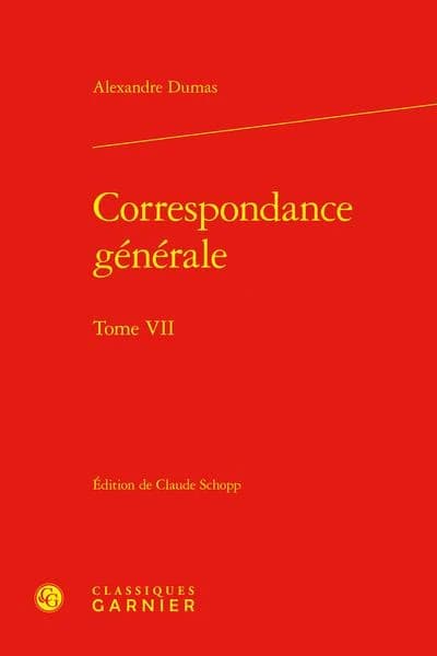 Correspondance générale. Tome VII
