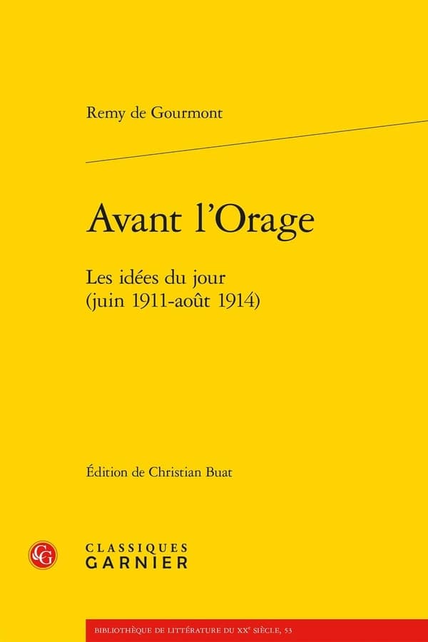 Avant l'orage : "Les idées du jour", juin 1911-août 1914