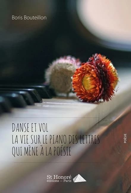 Danse et vol la vie sur le piano des lettres qui mène à la poésie
