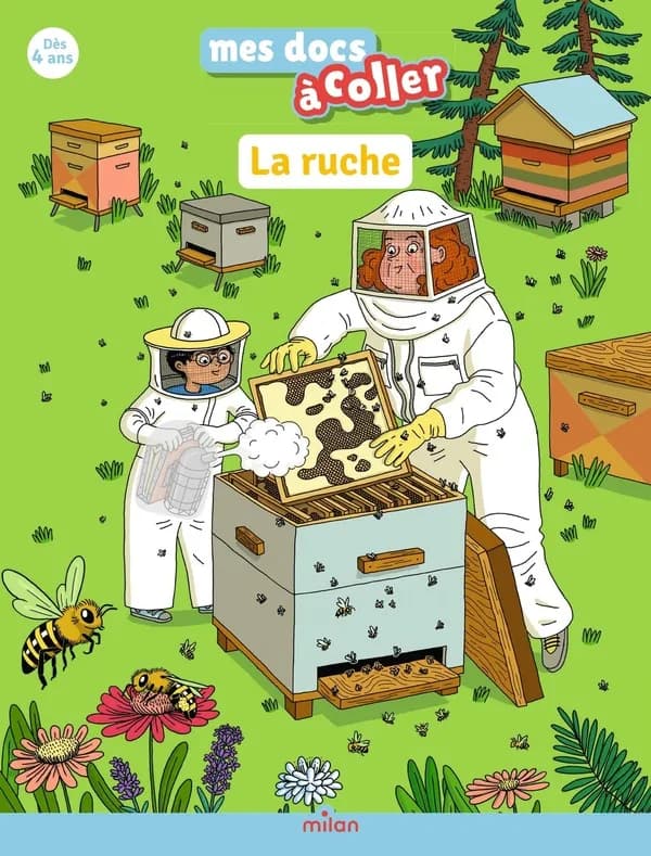 La ruche : j'apprends avec mes autocollants !