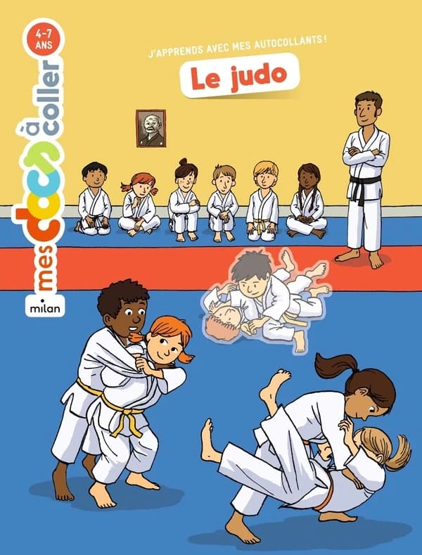 Le judo : j'apprends avec mes autocollants !