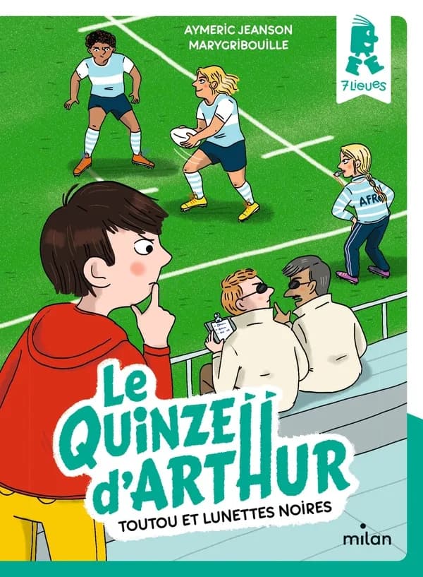 Le quinze d'Arthur. Toutou et lunettes noires