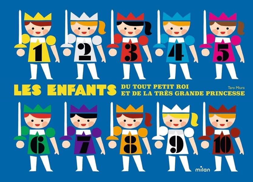 Les enfants du tout petit roi et de la très grande princesse
