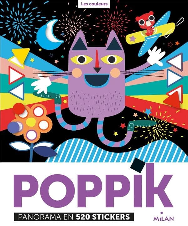 Poppik : panorama en 520 stickers : [Autocollant]