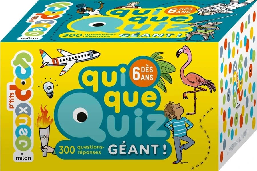 Quiquequiz géant ! 300 questions-réponses