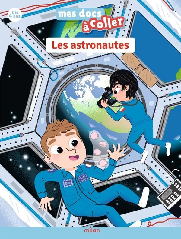 Les astronautes : j'apprends avec mes autocollants !