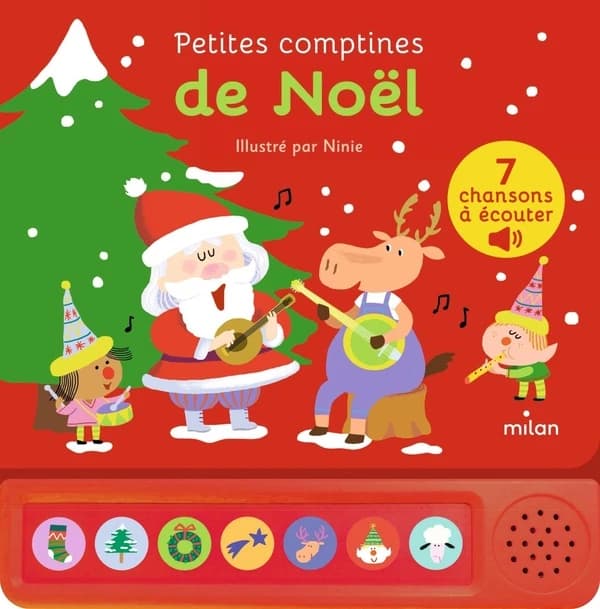Petites comptines de Noël : 7 chansons à écouter ([Nouvelle éd.])