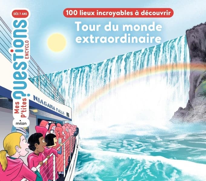 Tour du monde extraordinaire : 100 lieux incroyables à découvrir ([Nouvelle éd.]) textes de Stéphane Frattini ; illustrations de Nikol