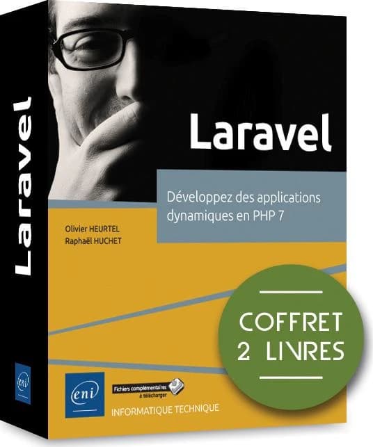 Laravel ; coffret de 2 livres : développez des applications dynamiques en PHP 7