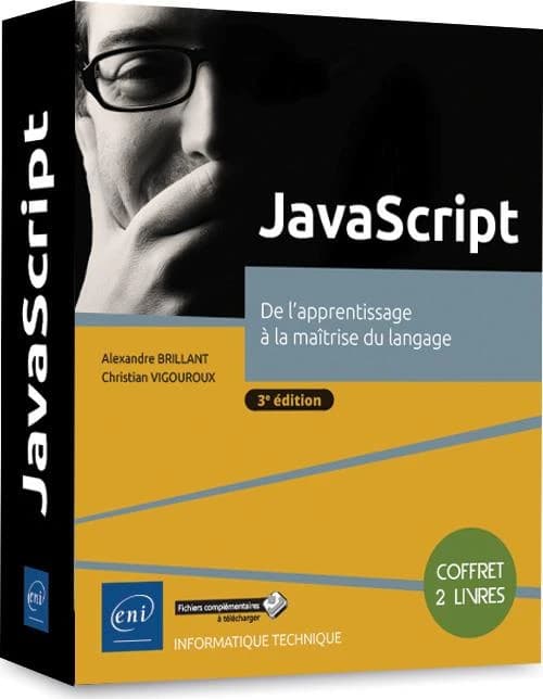 JavaScript : De l'apprentissage à la maîtrise du langage, 2 volumes
