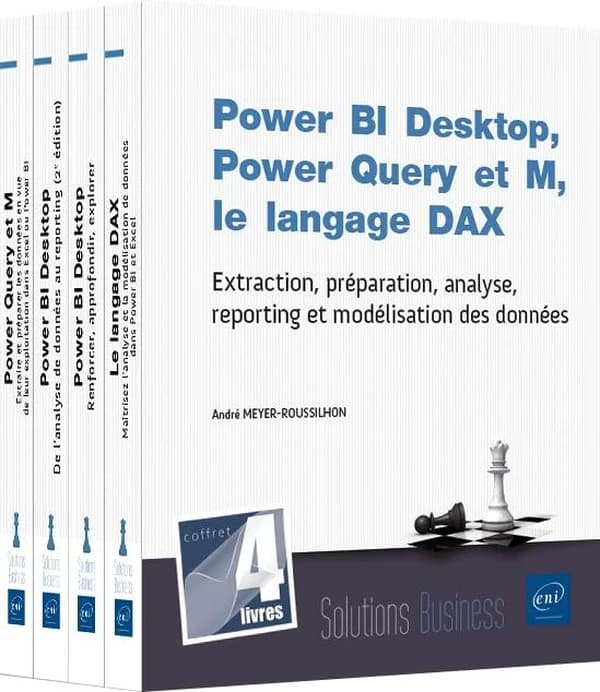 Power BI desktop, power query, les langages M et DAX : extraction, préparation, analyse, reporting et modélisation des données