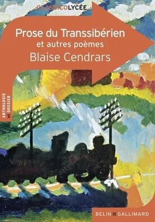 La prose du transsibérien et autres poèmes de Blaise Cendrars par Blaise Cendrars - LivreZone Maroc