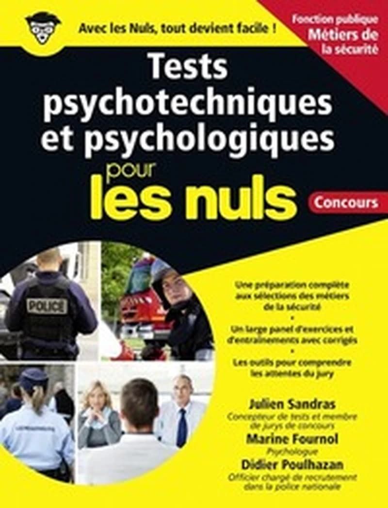 Tests psychotechniques et psychologiques : concours