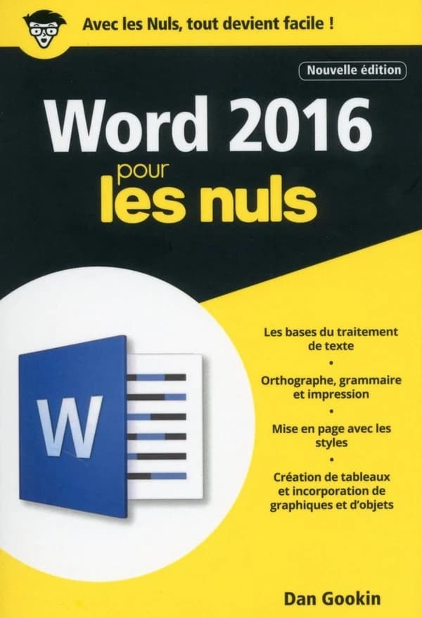 Word 2016 (Nouvelle éd.) Dan Gookin