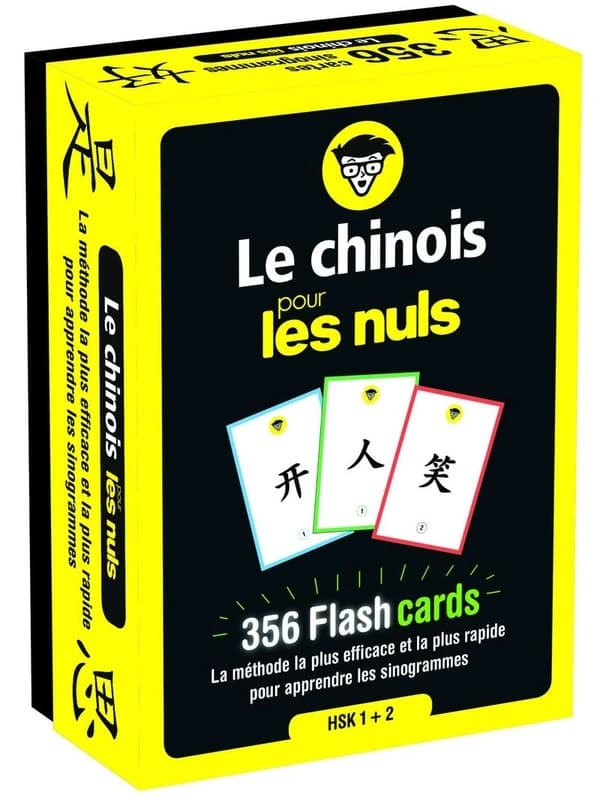 Le chinois pour les nuls ; 356 flash cards