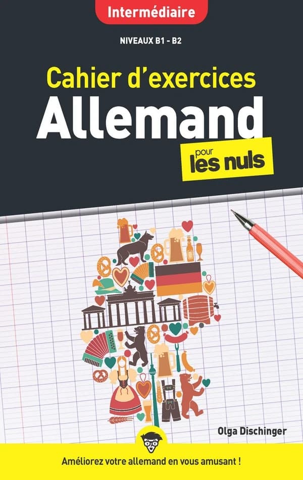 Cahier d'exercices allemand pour les nuls : Niveaux intermédiaires