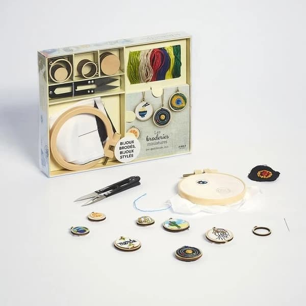 L'atelier miniature : les broderies bijoux