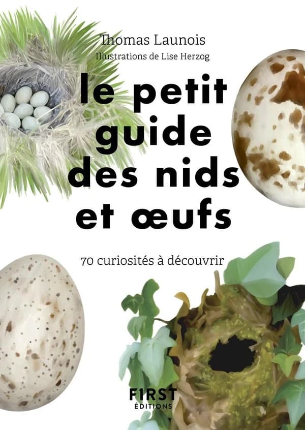 Le petit guide des nids et oeufs : 60 espèces à découvrir