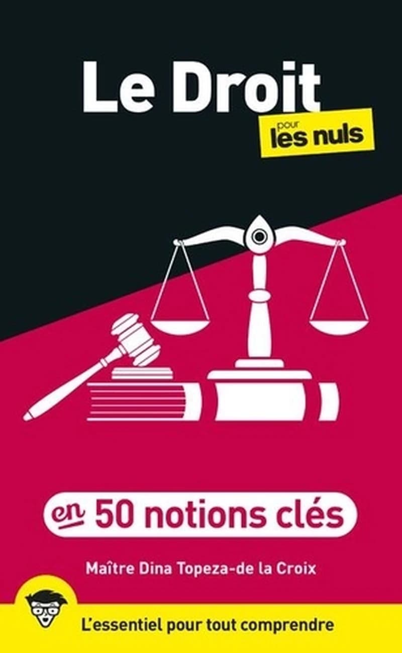 Le droit pour les nuls en 50 notions clés ([Nouvelle éd.]) Dina Topeza-de la Croix,...