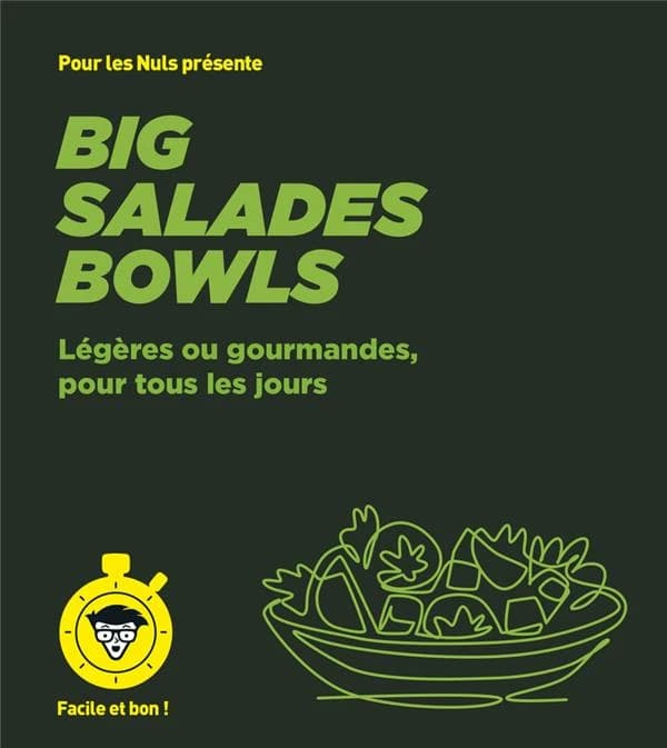 Big salades bowls : légères ou gourmandes, pour tous les jours