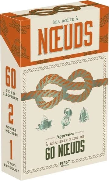 Ma boîte à noeuds : Apprenez à réaliser plus de 60 noeuds