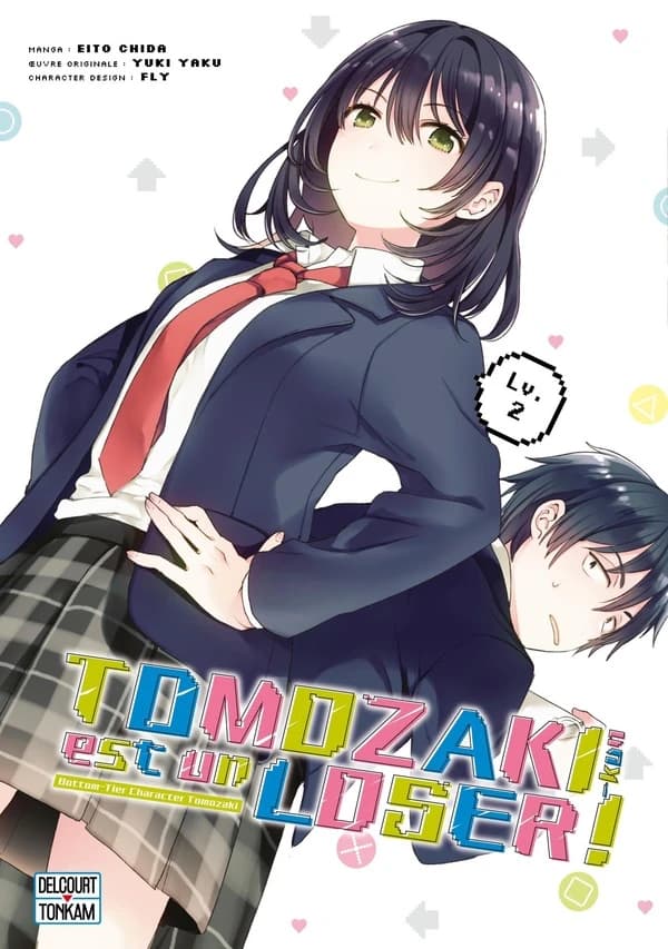 Tomozaki-kun est un loser ! : bottom-tier character Tomozaki. Lv. 2