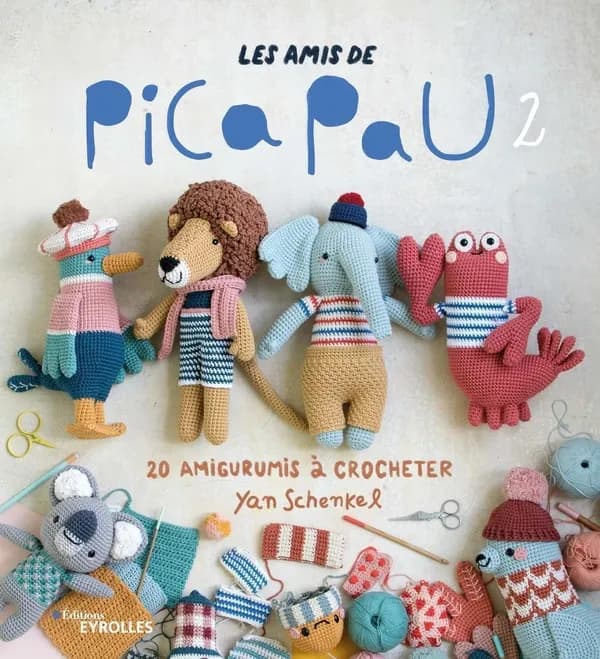 Les amis de Pica Pau : 20 amigurumis à crocheter. 2