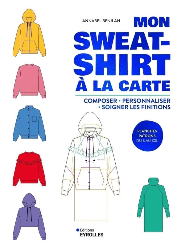 Mon sweat-shirt à la carte : Composer, personnaliser, soigner les finitions
