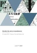 Annales Des Arts Et Manufactures