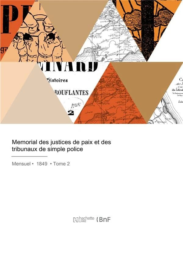 Memorial Des Justices de Paix Et Des Tribunaux de Simple Police