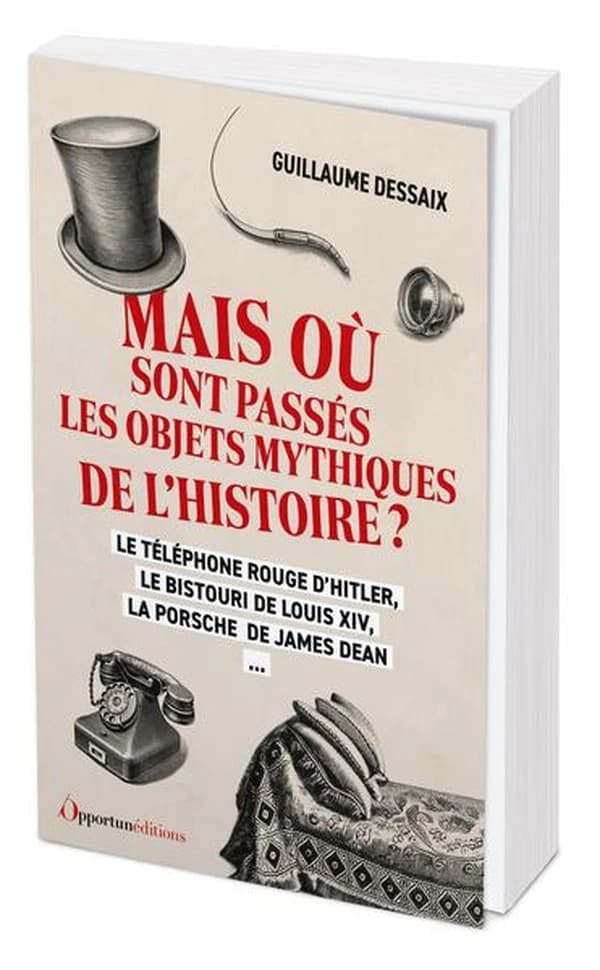 Mais où sont passés les objets mythiques de l'histoire ? : le téléphone rouge d'Hitler, le bistouri de Louis XIV, la Porsche de James Dean